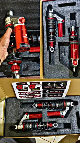 Shock belakang Ride it GP288 double click ukuran 280 pnp motor bebek