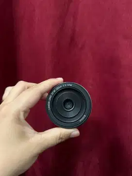 lensa canon eos 22mm is stm