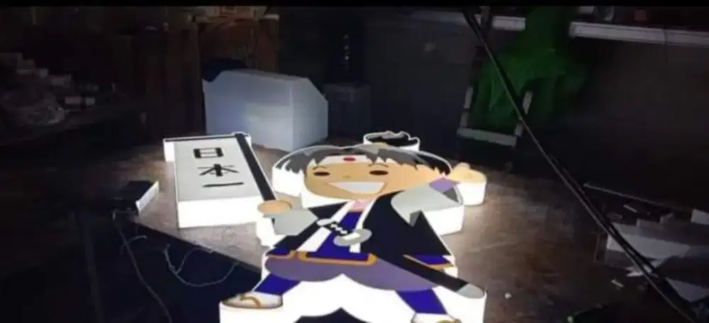 Neon box costume akrilik