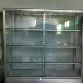 Dijual murah Lemari Etalase uk.150 cm x 100 cm, 4 layer.