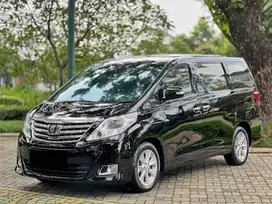 Dijual Toyota Alphard G 2.4 ATPM 2014 terawat servis record