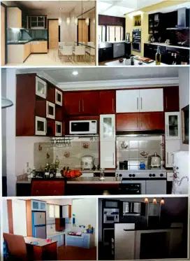 Interior Desain KitchenSet Kamar Set Wadrobe Lemari TV Kayu Jati