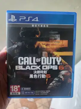 Jual kaset bd ps4 call of duty black ops 6 second