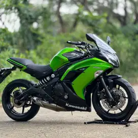 KAWASAKI ER6F 2012 HIJAU KM 4K ASLI LIKE NEW PAJAK ON
