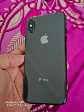 Iphone X 256gb hitam kondisi mulus fullset