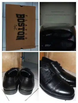 Flavio Boston Kulit Asli size 46