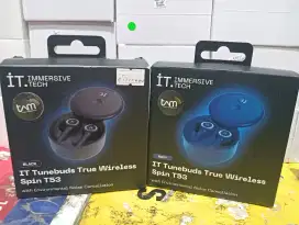 Di Jual 2 Unit IT1 Tunebuds True Wireless Spin T53-BLK
