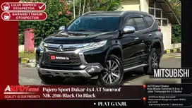 Mitsubishi Pajero Sport Dakar 4x4 AT Sunroof NIK 2016 Black On Black 3
