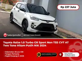 [ PAJAK PANJANG ] Toyota Raize 1.0 Turbo GR Sport Non TSS CVT AT