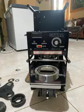 JUAL CUP SEALER semi automatic (semi otomatis) bekas