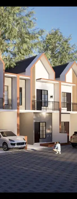 Rumah 2 lantai modern siap huni akses Tol Cijago (Cisalak)