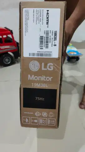 [BARU] Monitor, Layar Komputer Merk LG 19 inchi 75Hz - VGA & HDMI