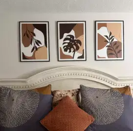 Hiasan dinding walldecor Frame Monstera