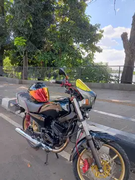 RX King 1989 Restorasi Ori Modif