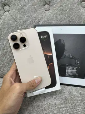 Iphone 16 pro 128 gb ibox pemakaian 1 bulan