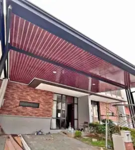 Menerima pemasangan kanopi berikut PVC