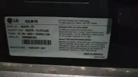 Tv LG 42 inc di jual cepat