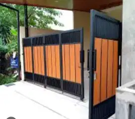 Pagar besi holo