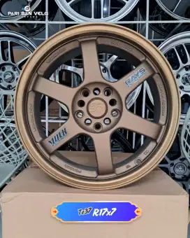 Velg RAYS Te37 Ring 17 lebar 7
PCD. 5x100/114,3 sienta newaltis innova