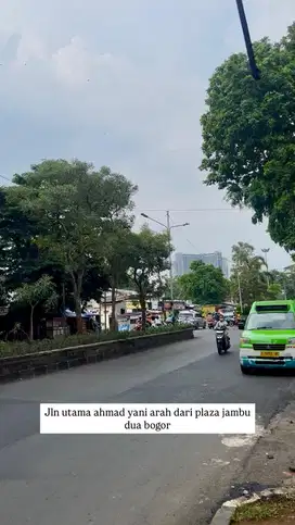 Jual lahan tanah ada bangunan rumah kios
