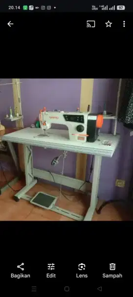 Jual mesin jahit simaru