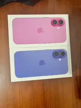 Iphone 16 basic 128Gb dijual new segel ibox