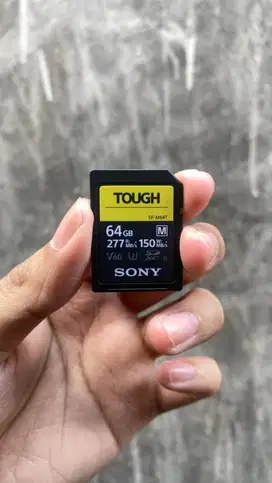 Sony SD Card SDHC SDXC 64 GB 277MB /s UHS-II SF - M Tough Memory Card