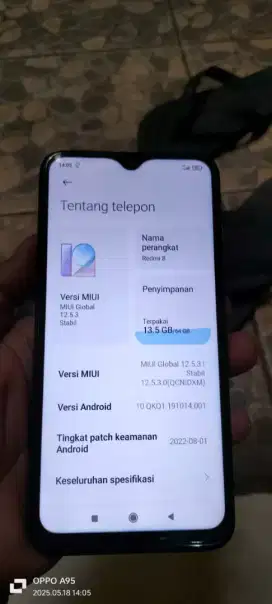 Redmi. 8. Pmkyan ja. 4/64 no mnus