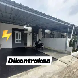Dikontrakan rumah cluster 2 kamar