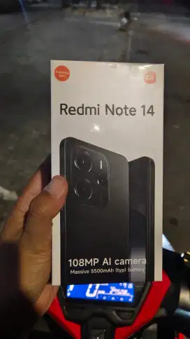 Redmi note 14 4G 8/256 segel box fresh