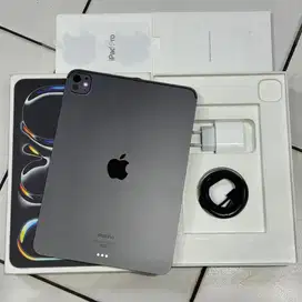 ipad pro m4 ibox 256gb garansi panjang mulus like new fullset original