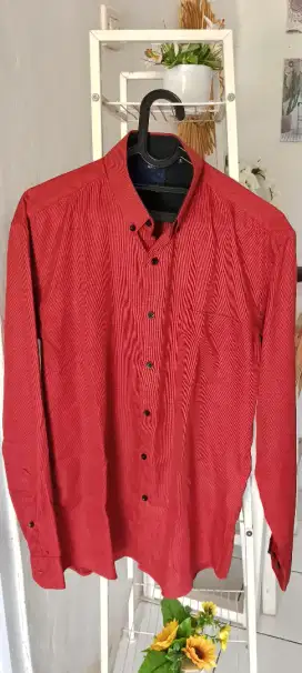 Kemeja pria Stenly adam size L