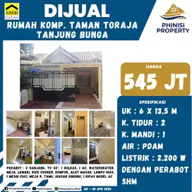 Dijual Rumah di Kompleks taman toraja