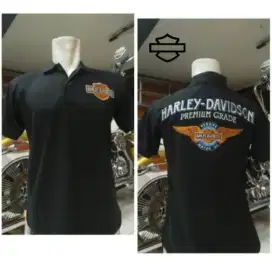Polo shirt harley davidson original full bordir