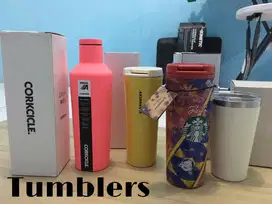 Tumblers branded