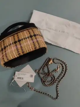 ARWEN TARTAN TOP HANDLE Charles & Keith