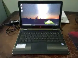 LAPTOP  HP CORE i3 GEN 7 RAM 4 GB SSD  128  GB ANTI LEMOT NO MINUS