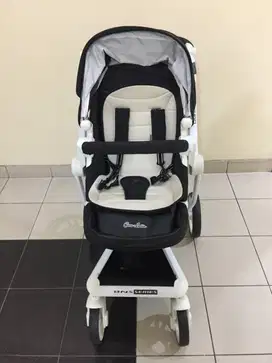 Kereta Dorong Bayi Cocolatte Equinox Plus Stroller Hitam (Masih Bagus)