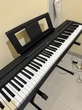 DIJUAL PIANO DIGITAL MEREK YAMAHA P45B (Jarang pakai) lengkap