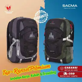 Tas Ransel Pria Sacma Bahan Cordura Desain Modern Material Premium