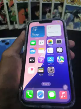 iPhone 13 128GB Blue, Garansi Resmi iBox Sampai Agustus 2025