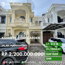 Villa komplek citra garden cluster royal garden jalan jamin ginting