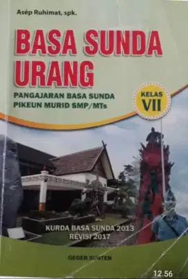 Basa Sunda Urang Pikeun murid SMP kls 7 kurikulum 2013