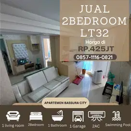 2BR jual murah full furnished apartemen bassura city