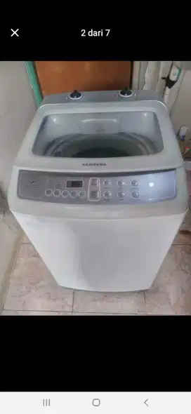 JUAL MSN CUCI 1 TABUNG MANUAL (SAMSUNG 8KG) SIAP PAKAI