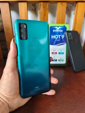 Infinix Hot 9 Play RAM 4/64 GB Lengkap