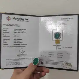 Cincin Bacan Doko Majiko Tanah Hitam + Sertifikat