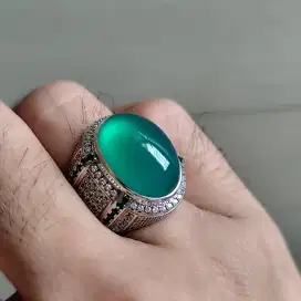 Cincin Bacan Doko Majiko Tanah Hitam + Sertifikat