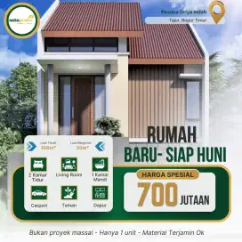 DIJUAL CEPAT RUMAH BARU