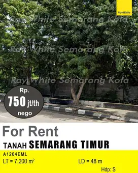 Tanah siap bangun Jl Raden Patah dekat Univ Karangturi